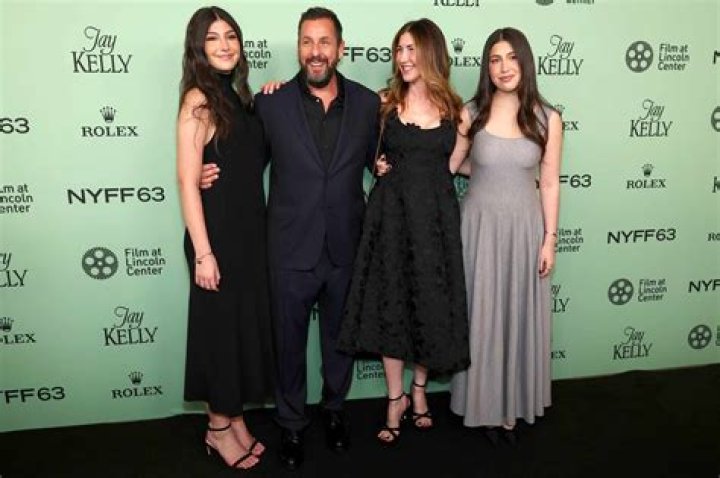 Adam Sandlers Daughters Are All Grown Up & Look like Him as They Hit the Red Carpet with Mo ·