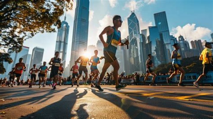 Competes in a marathon ·