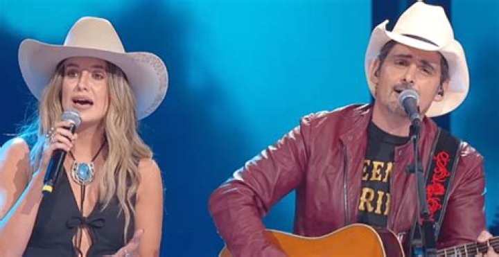 Country singer Paisley ·
