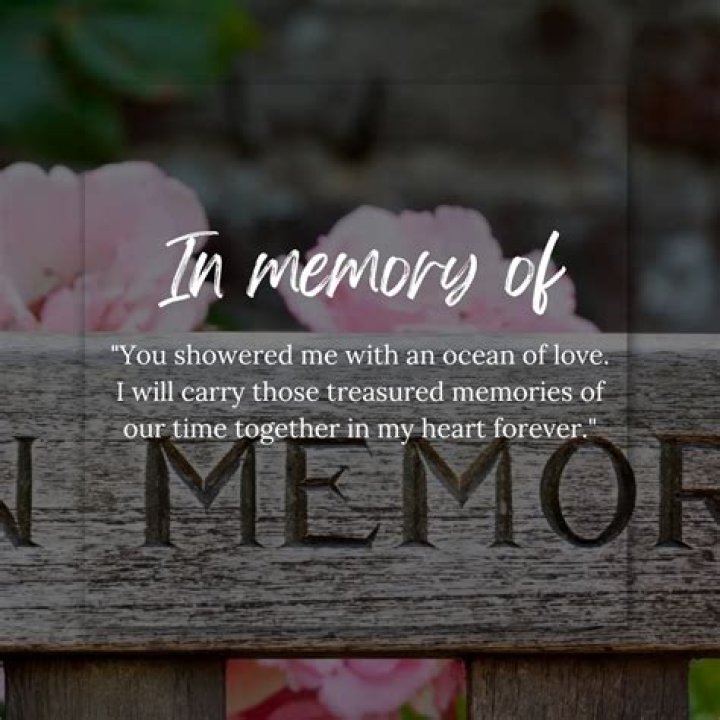 Honoring The Memory Of Loved Ones