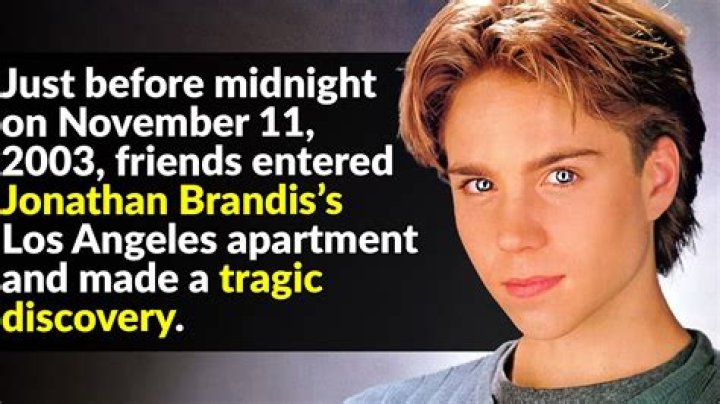 Jonathan Brandis: A Journey Of Talent And Tragedy