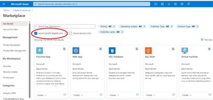 Microsoft Azure Marketplace management client library for .NET