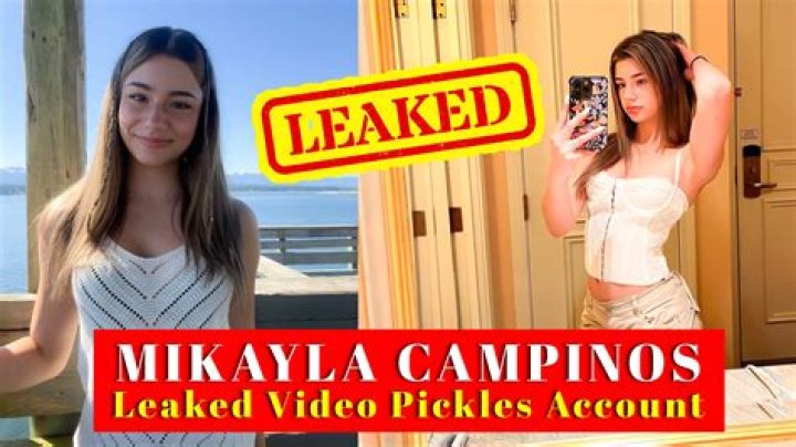 Surprising Video Leak: Mikayla Campinos Scandal Emerges