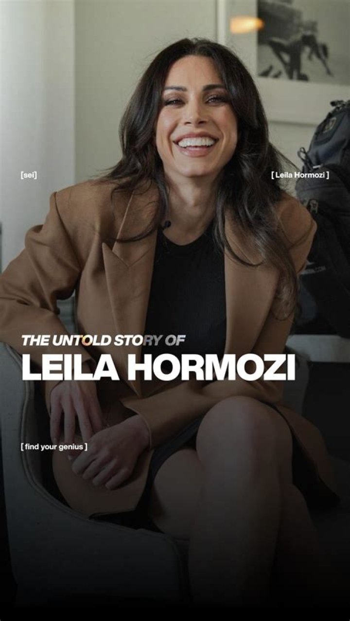 The Untold Story Of Leila Hormozi's Transformation