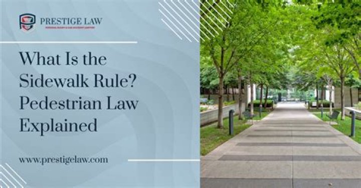Unlock The Sidewalk Rule Meaning: A Pedestrian's Guide