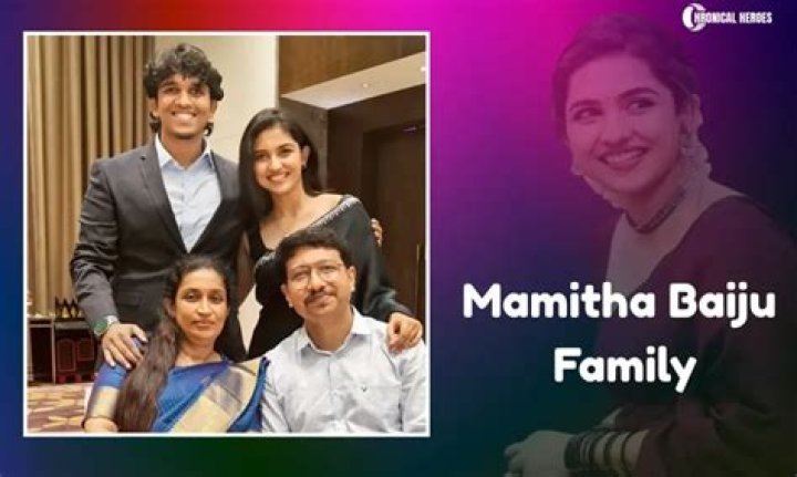 Who Is Mamitha Baiju's Father? Exploring The Father-Daughter Bond